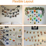 Maxbell 40 Pieces Paper Picture Frame 6inch DIY for Graduation Restaurant Shop