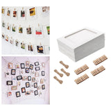 Maxbell 40 Pieces Paper Picture Frame 6inch DIY for Graduation Restaurant Shop
