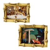 Maxbell Resin Picture Frame Wall Art Luxury Cartoon for Housewarming Wedding Collage 6inch