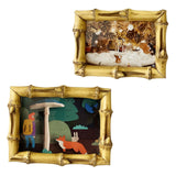 Maxbell Resin Picture Frame Wall Art Luxury Cartoon for Housewarming Wedding Collage 6inch