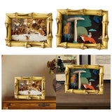Maxbell Resin Picture Frame Wall Art Luxury Cartoon for Housewarming Wedding Collage 6inch
