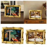 Maxbell Resin Picture Frame Wall Art Luxury Cartoon for Housewarming Wedding Collage 6inch