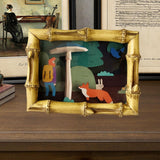 Maxbell Resin Picture Frame Wall Art Luxury Cartoon for Housewarming Wedding Collage 7inch