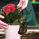 Maxbell Plant Pot Decor Planter Hanging Pendant Ornament for Patio Courtyard Balcony koala