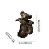 Maxbell Plant Pot Decor Planter Hanging Pendant Ornament for Patio Courtyard Balcony koala