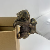 Maxbell Plant Pot Decor Planter Hanging Pendant Ornament for Patio Courtyard Balcony bear