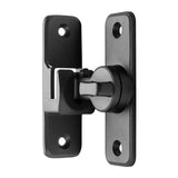 Maxbell Zinc Alloy Door Lock Lathch Door Latch Lock for Bedroom Home Security Garden Black