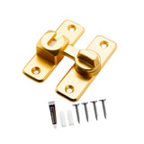 Maxbell Zinc Alloy Door Lock Lathch Door Latch Lock for Bedroom Home Security Garden Gold