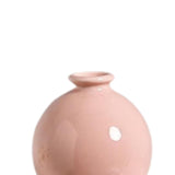 Maxbell Plant Pot Home Table Centerpiece Desktop Small Bookshelf Ceramic Flower Vase Pink