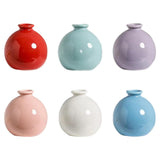 Maxbell Plant Pot Home Table Centerpiece Desktop Small Bookshelf Ceramic Flower Vase Pink