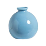 Maxbell Plant Pot Home Table Centerpiece Desktop Small Bookshelf Ceramic Flower Vase Blue
