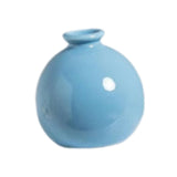 Maxbell Plant Pot Home Table Centerpiece Desktop Small Bookshelf Ceramic Flower Vase Blue