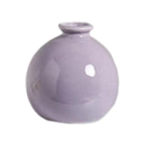 Maxbell Plant Pot Home Table Centerpiece Desktop Small Bookshelf Ceramic Flower Vase Purple