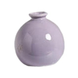 Maxbell Plant Pot Home Table Centerpiece Desktop Small Bookshelf Ceramic Flower Vase Purple