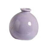Maxbell Plant Pot Home Table Centerpiece Desktop Small Bookshelf Ceramic Flower Vase Purple