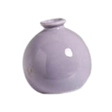 Maxbell Plant Pot Home Table Centerpiece Desktop Small Bookshelf Ceramic Flower Vase Purple