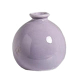 Maxbell Plant Pot Home Table Centerpiece Desktop Small Bookshelf Ceramic Flower Vase Purple