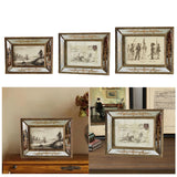 Maxbell Ornate Picture Frame Tabletop Display Wall Art Gifts Ornament Rustic Antique 6inch