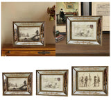 Maxbell Ornate Picture Frame Tabletop Display Wall Art Gifts Ornament Rustic Antique 6inch