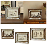 Maxbell Ornate Picture Frame Tabletop Display Wall Art Gifts Ornament Rustic Antique 6inch