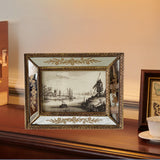 Maxbell Ornate Picture Frame Tabletop Display Wall Art Gifts Ornament Rustic Antique 6inch
