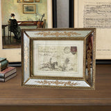 Maxbell Ornate Picture Frame Tabletop Display Wall Art Gifts Ornament Rustic Antique 7inch