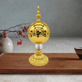 Maxbell Incense Burner Electric Zen Decor Censer Burner for Gift Office Gold