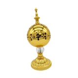 Maxbell Incense Burner Electric Zen Decor Censer Burner for Gift Office Gold