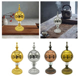 Maxbell Incense Burner Electric Zen Decor Censer Burner for Gift Office Gold