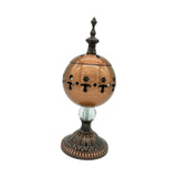 Maxbell Incense Burner Electric Zen Decor Censer Burner for Gift Office Red Bronze