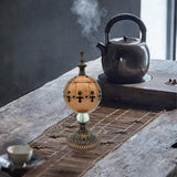 Maxbell Incense Burner Electric Zen Decor Censer Burner for Gift Office Red Bronze
