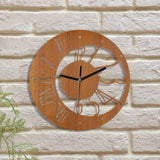Maxbell Nordic Wall Clock Nordic Simple Wall Decor for Bedroom Living Room Classroom wood