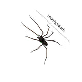 Maxbell 3D Spider Fridge Magnet Halloween Magnetic Decal for Office Refrigerator Car Black