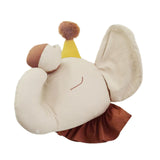 Maxbell Elephant Head Doll Wall Decoration Toy Decor for Window Kitchen Bedroom