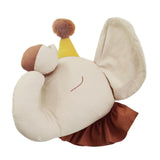 Maxbell Elephant Head Doll Wall Decoration Toy Decor for Window Kitchen Bedroom