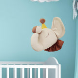 Maxbell Elephant Head Doll Wall Decoration Toy Decor for Window Kitchen Bedroom