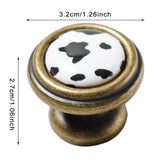 Maxbell Mini Drawer Pull Easy Installation Door Handle for Bathroom Wardrobe Bedroom