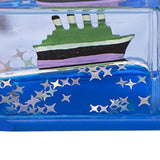 Maxbell Acrylic Fluid Liquid Decor Fluid Liquid Toy for Office Living Room Bookshelf Cruise Ship
