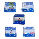 Maxbell Acrylic Fluid Liquid Decor Fluid Liquid Toy for Office Living Room Bookshelf Cruise Ship