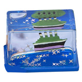 Maxbell Acrylic Fluid Liquid Decor Fluid Liquid Toy for Office Living Room Bookshelf Cruise Ship