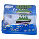 Maxbell Acrylic Fluid Liquid Decor Fluid Liquid Toy for Office Living Room Bookshelf Cruise Ship