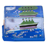 Maxbell Acrylic Fluid Liquid Decor Fluid Liquid Toy for Office Living Room Bookshelf Cruise Ship