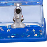 Maxbell Acrylic Fluid Liquid Decor Fluid Liquid Toy for Office Living Room Bookshelf Astronaut