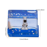 Maxbell Acrylic Fluid Liquid Decor Fluid Liquid Toy for Office Living Room Bookshelf Astronaut