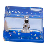 Maxbell Acrylic Fluid Liquid Decor Fluid Liquid Toy for Office Living Room Bookshelf Astronaut