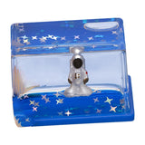 Maxbell Acrylic Fluid Liquid Decor Fluid Liquid Toy for Office Living Room Bookshelf Astronaut