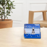 Maxbell Acrylic Fluid Liquid Decor Fluid Liquid Toy for Office Living Room Bookshelf Astronaut