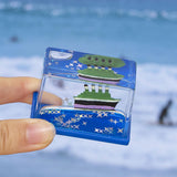 Maxbell Acrylic Fluid Liquid Decor Fluid Liquid Toy for Office Living Room Bookshelf Astronaut