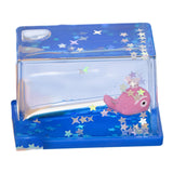 Maxbell Acrylic Fluid Liquid Decor Fluid Liquid Toy for Office Living Room Bookshelf Whale