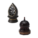 Maxbell Charcoal Incense Burner Mini with Lid for Home Office Meditation Living Room 15cm